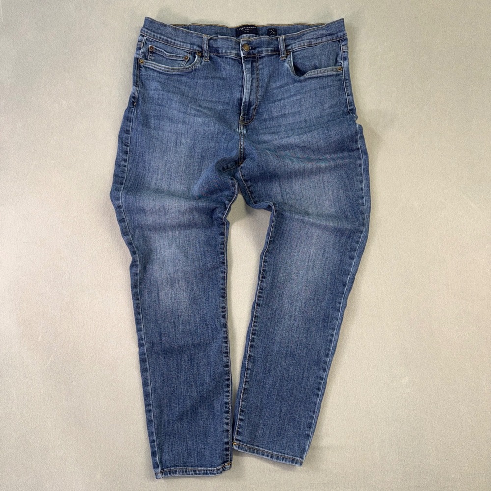 Lucky Brand 412 Athletic Slim Jeans Mens 38x32 Blue Medium Wash Denim Pants